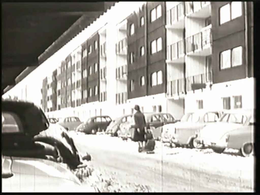 Bild på Stamgatan på 50-talet